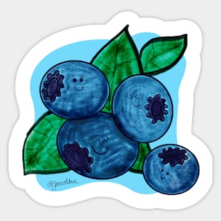 Blueberry Buddies Sticker